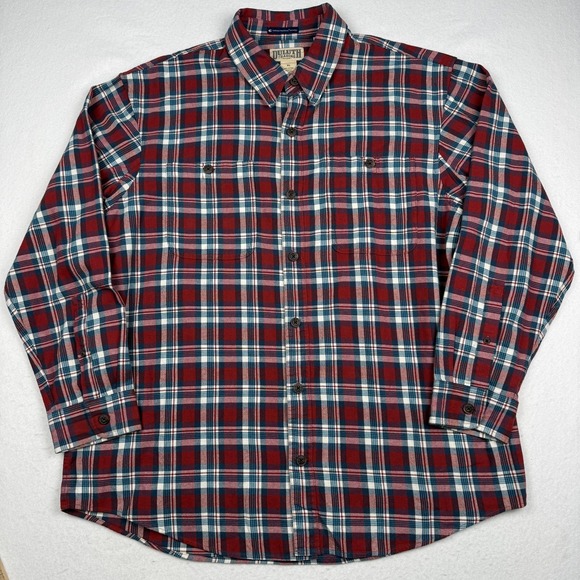 Duluth Trading Co Other - Duluth Trading Co Shirt Mens XL Red Plaid Flannel Long Sleeve MagnaReady Casual